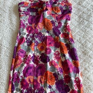 Floral bodycon dress
